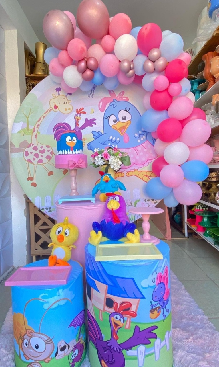 Kit Afetivo Galinha Pintadinha 2 - João e Maria Festas 
