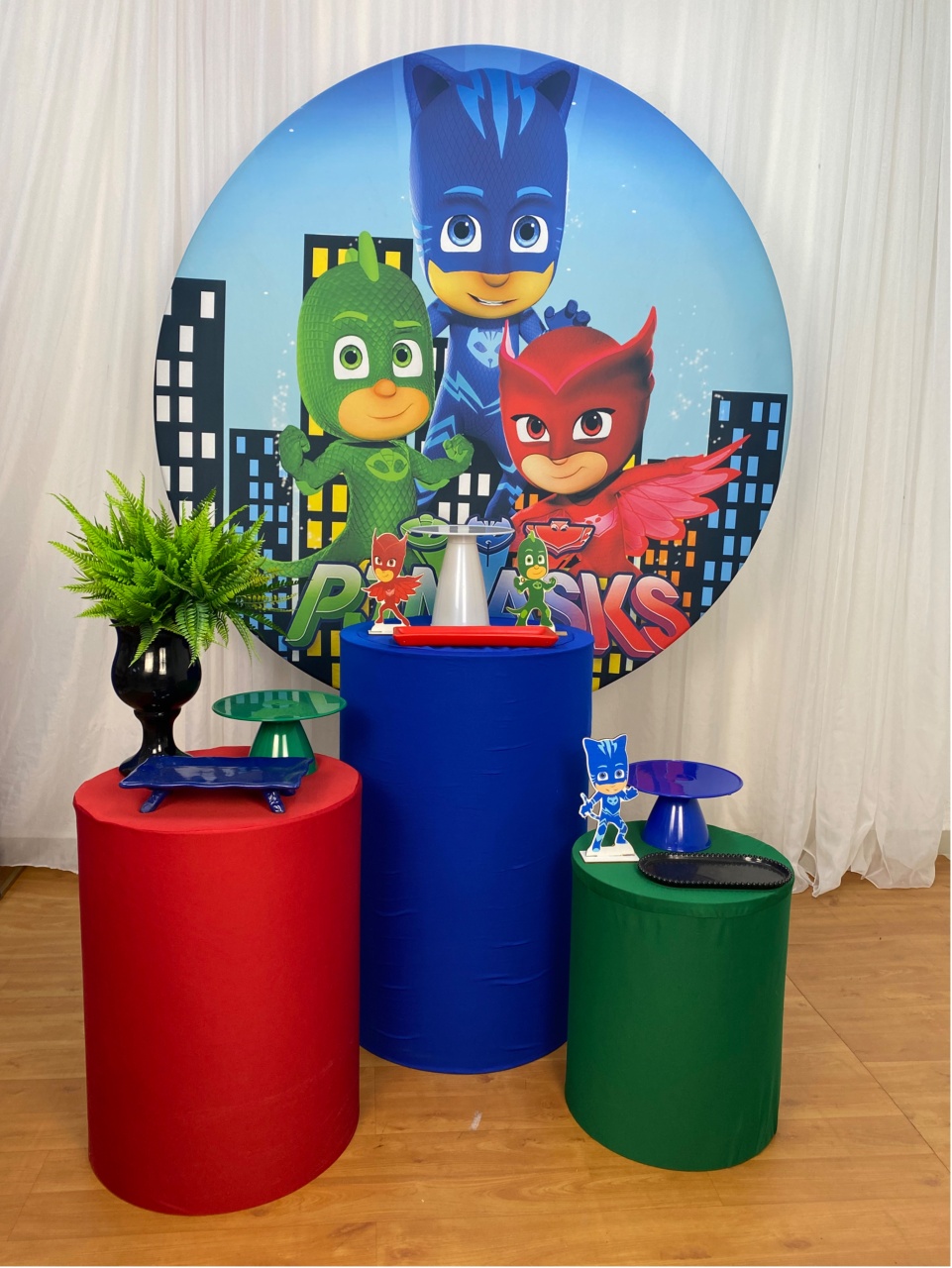 Kit Afetivo - Pjmasks - João e Maria Festas 