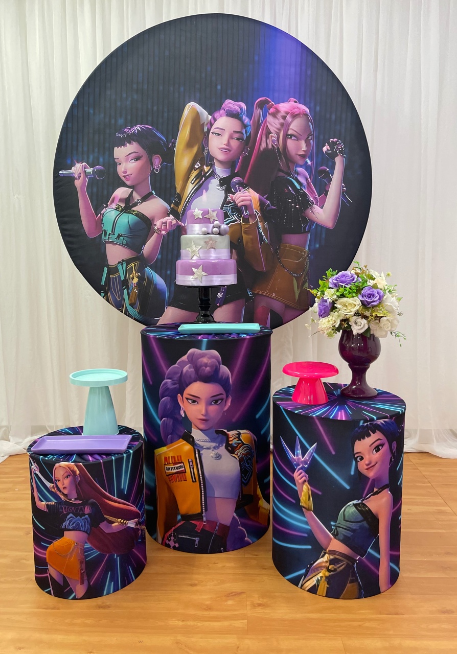 Kit Afetivo Guerreiras Do Kpop - João e Maria Festas 