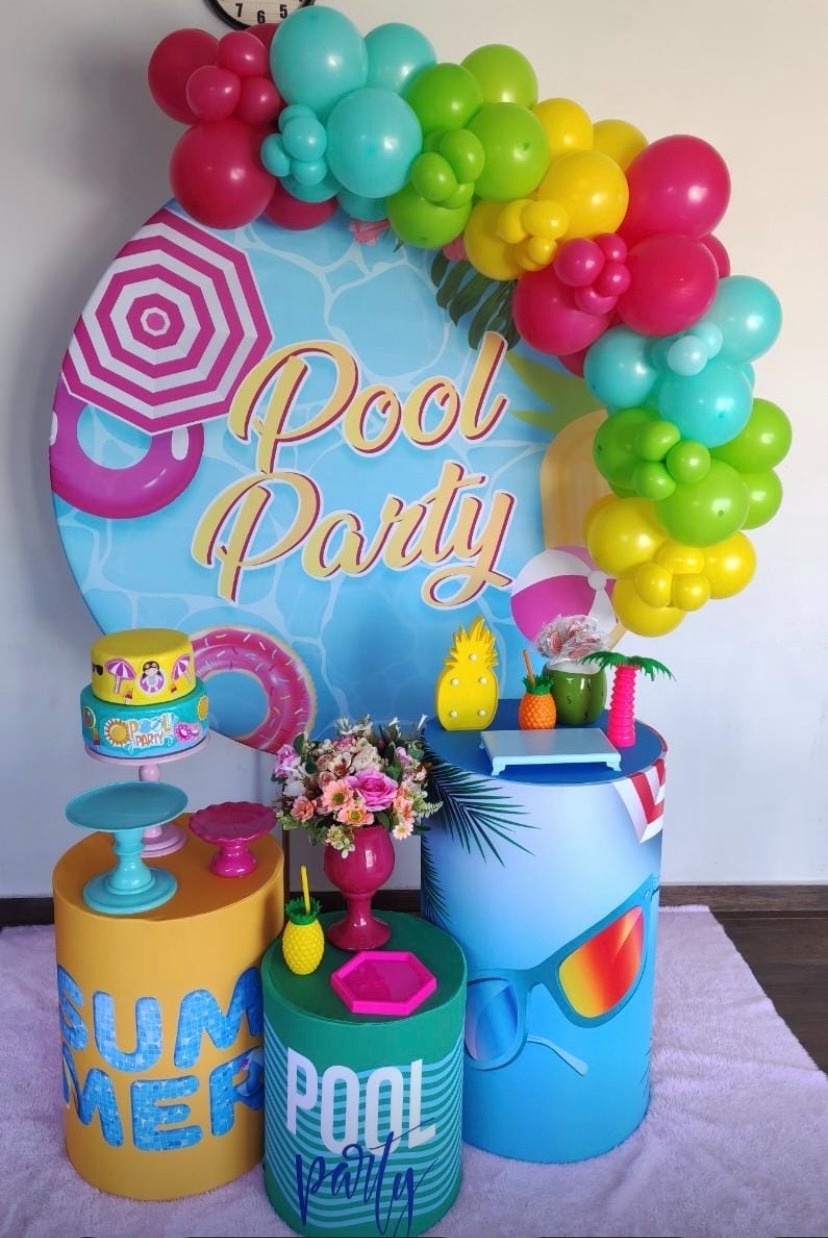 Pool Party -Kit Afetivo - - João e Maria Festas 