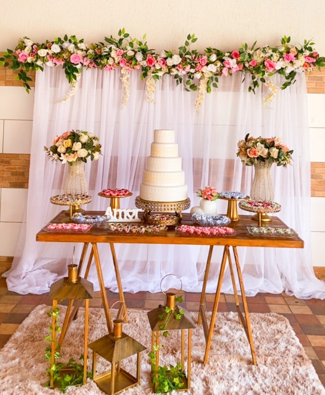 Casamento - Mesa Cavalete 08 - João e Maria Festas 