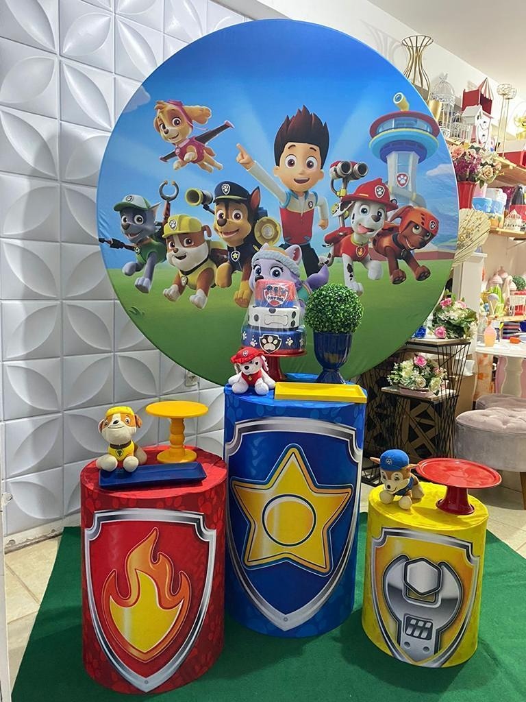 Kit Afetivo - Patrulha Canina - João e Maria Festas 