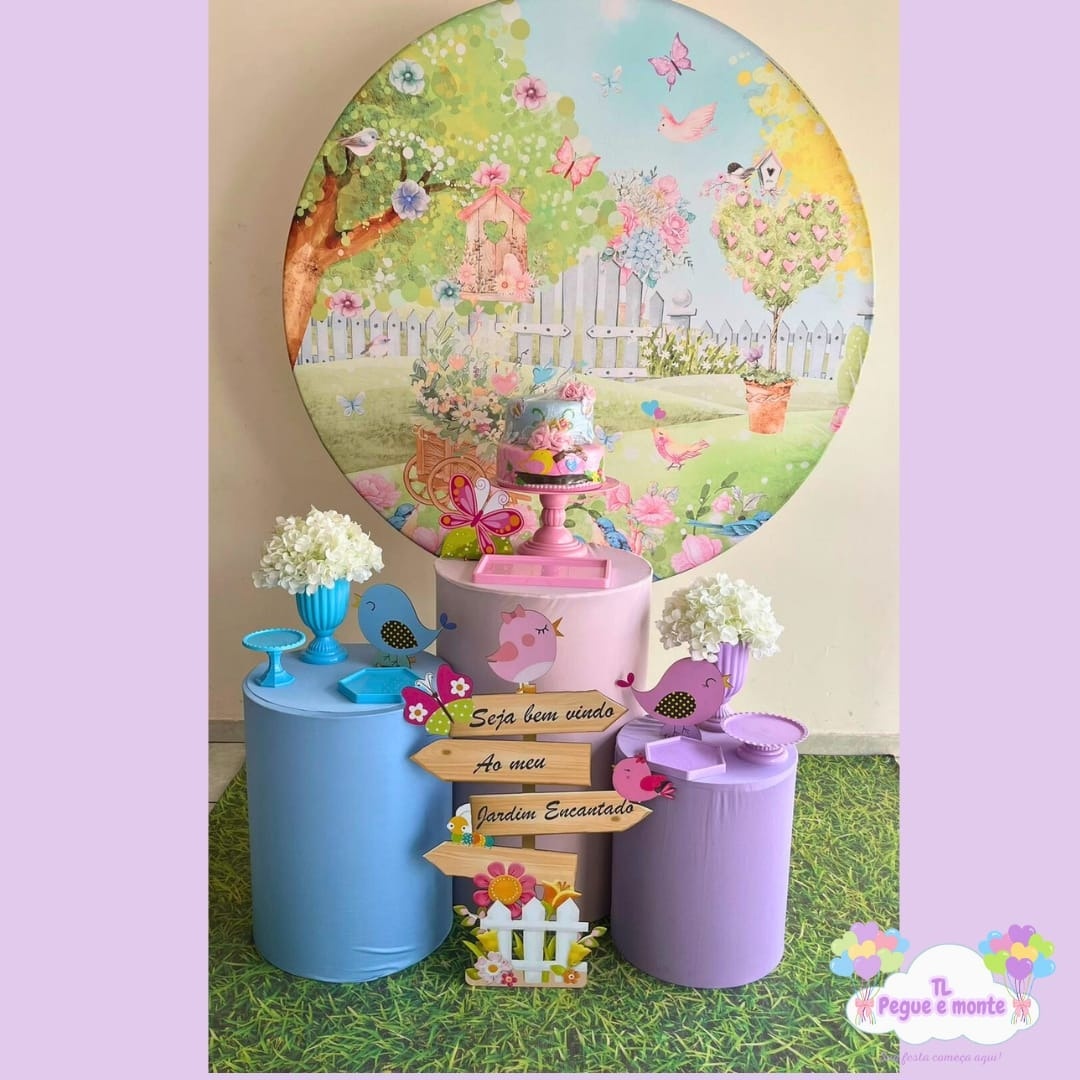 D-Kit Prata Cilindro Jardim Cerquinha - Tl pegue e monte 