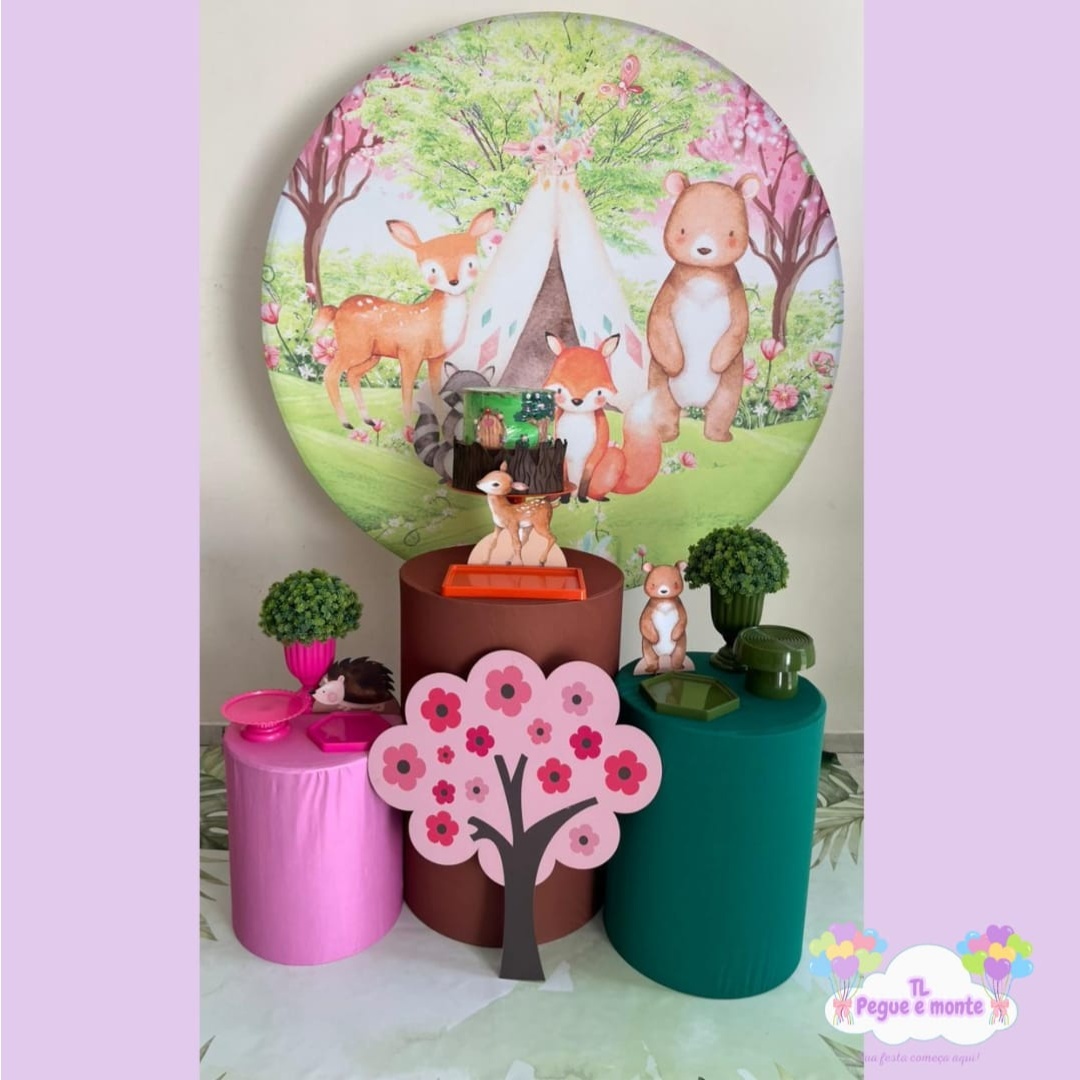 D-Kit Prata Cilindro Bosque - Tl pegue e monte 
