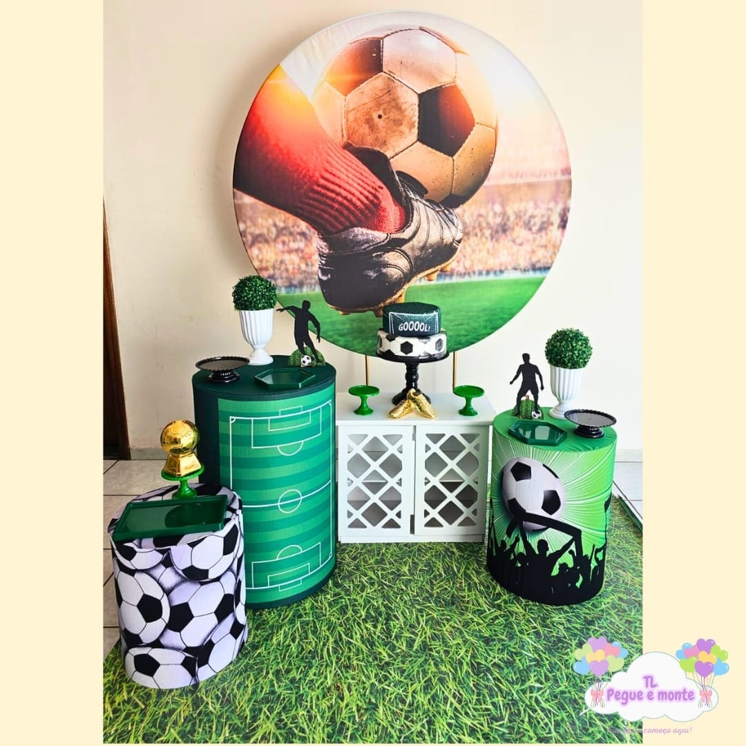 C-Kit Ouro Futebol - Tl pegue e monte 