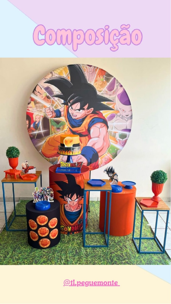 A- Composição Dragon Ball Z - Tl pegue e monte 