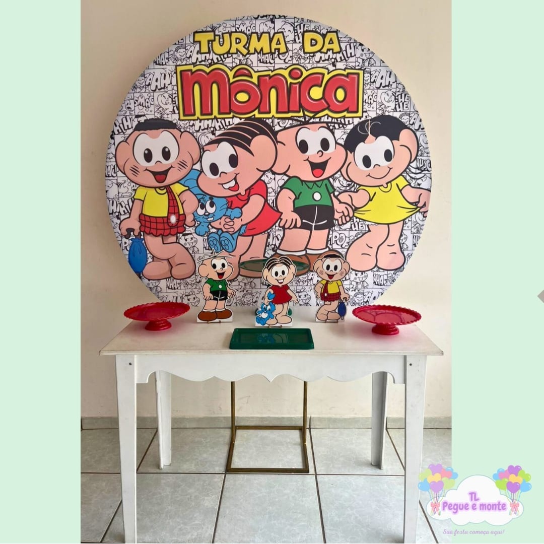 E-Kit Básico Turma da Monica - Tl pegue e monte 