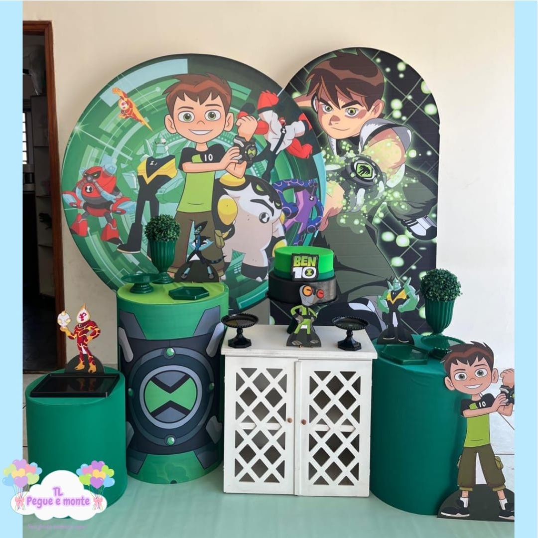 B-Kit Diamante Ben 10 Aliens - Tl pegue e monte 