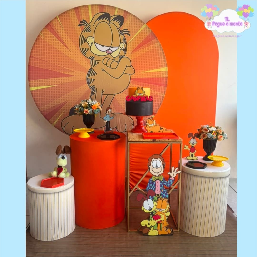 B-Kit Diamante Garfield - Tl pegue e monte 