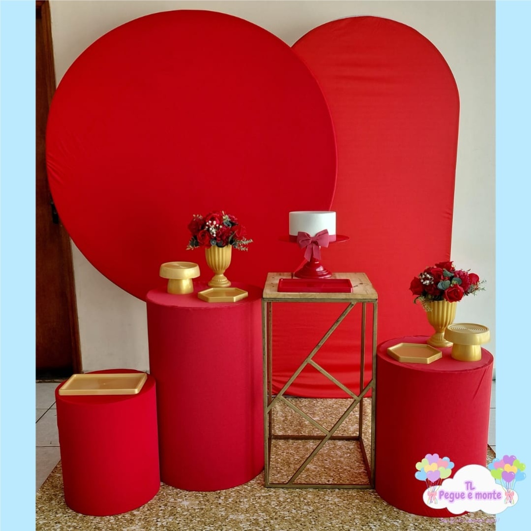 B-Kit Diamante Vermelho - Tl pegue e monte 