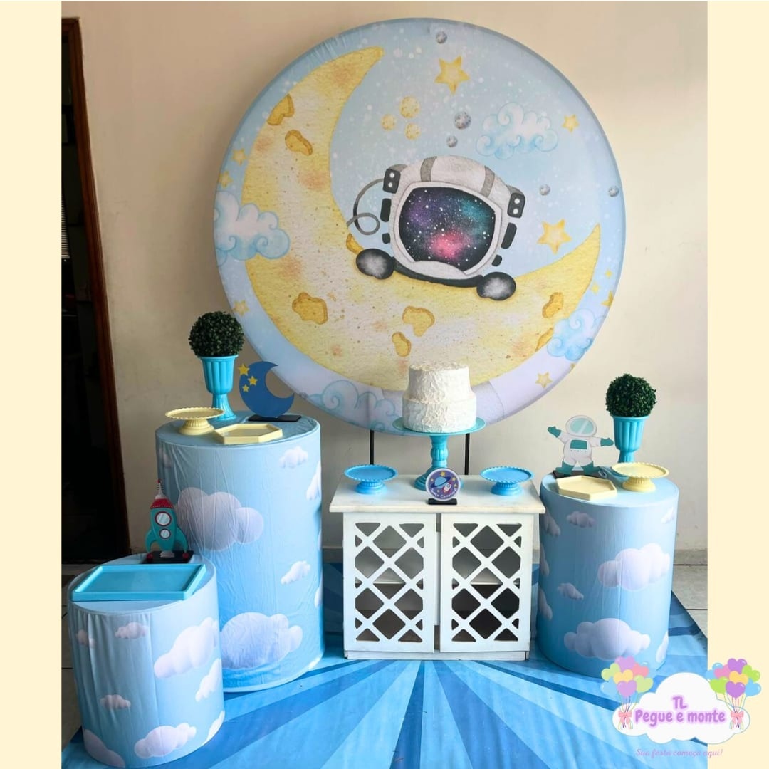 C-Kit Ouro Astronauta Menino - Tl pegue e monte 