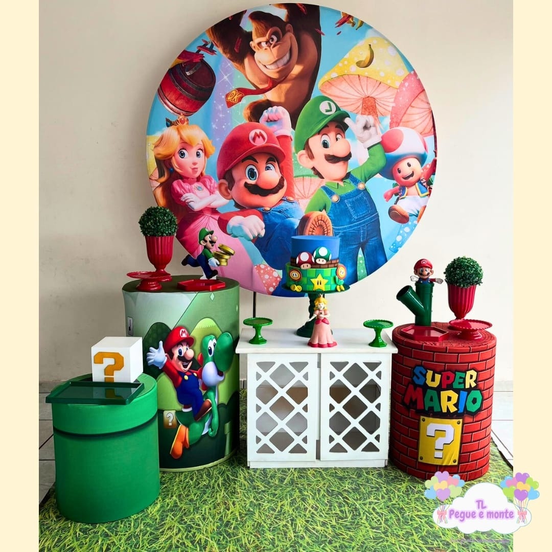 C-Kit Ouro Super Mario  - Tl pegue e monte 