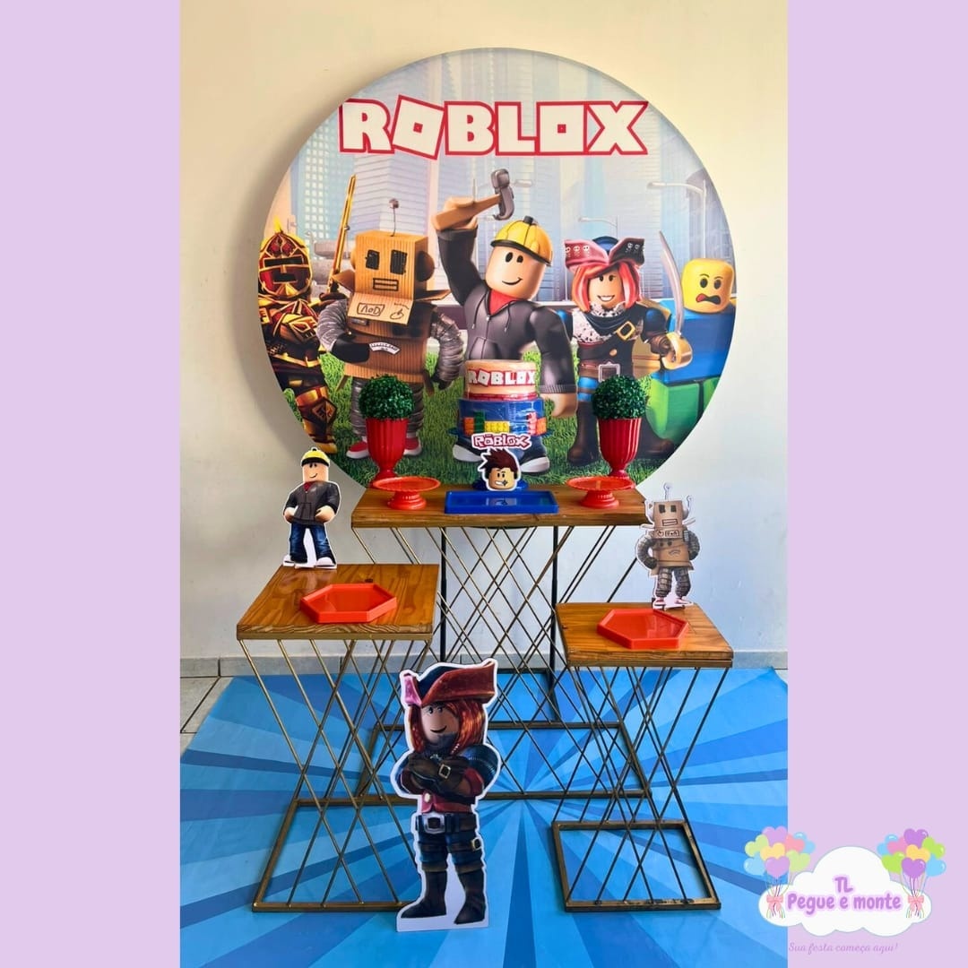 D-Kit Prata Mesa Roblox Claro - Tl pegue e monte 
