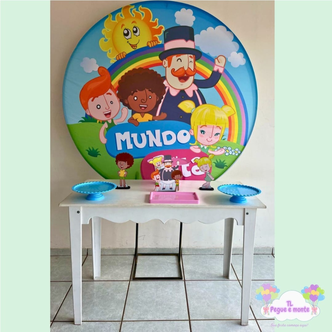 E-Kit Básico Mundo Bita Menina - Tl pegue e monte 