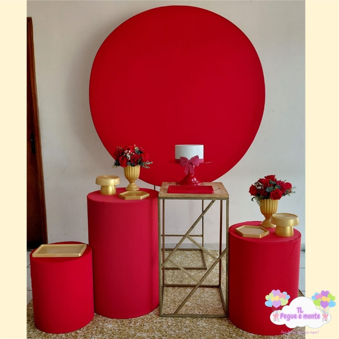 C-Kit Ouro Vermelho - Tl pegue e monte 