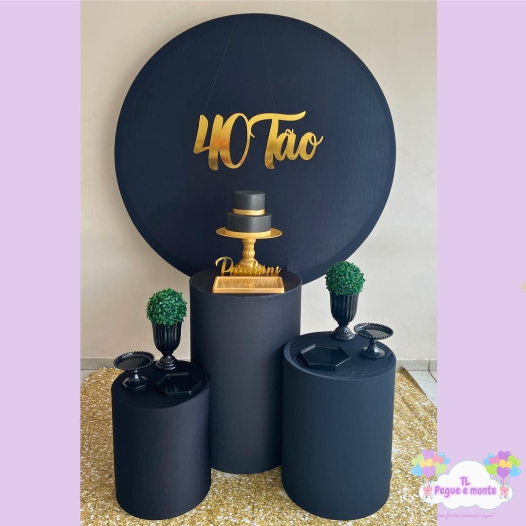 D-Kit Prata Cilindro 40Tão - Tl pegue e monte 