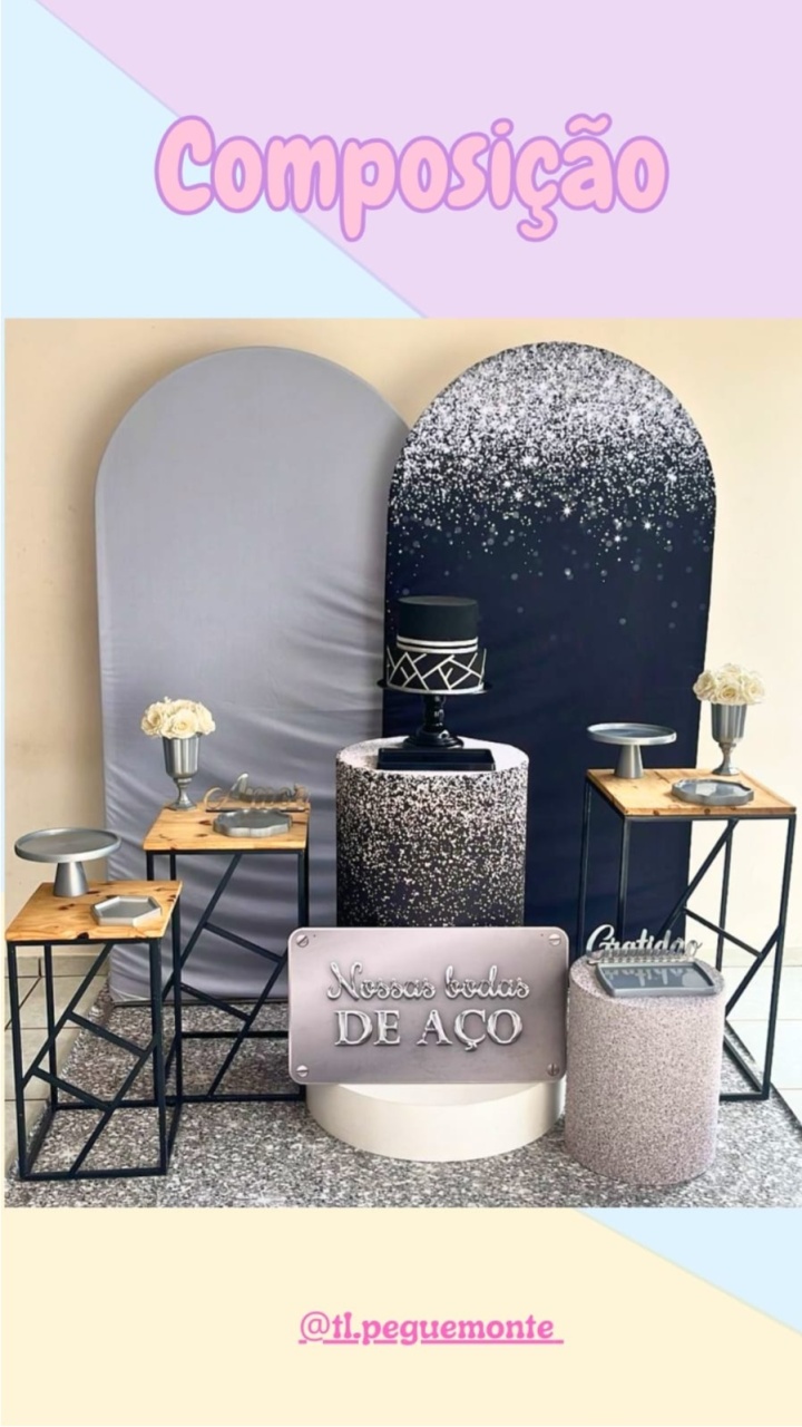 A- Composição Bodas de Aço - Tl pegue e monte 