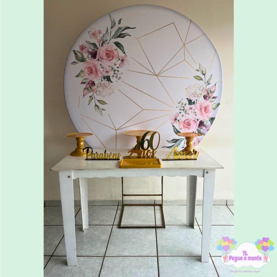 E-Kit Basico Floral Geometrico - Tl pegue e monte 