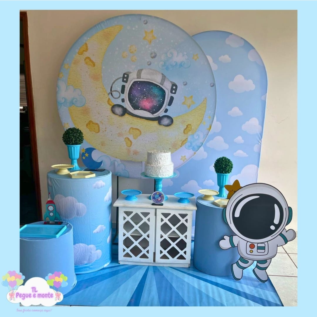 B-Kit Diamante Astronauta Menino - Tl pegue e monte 