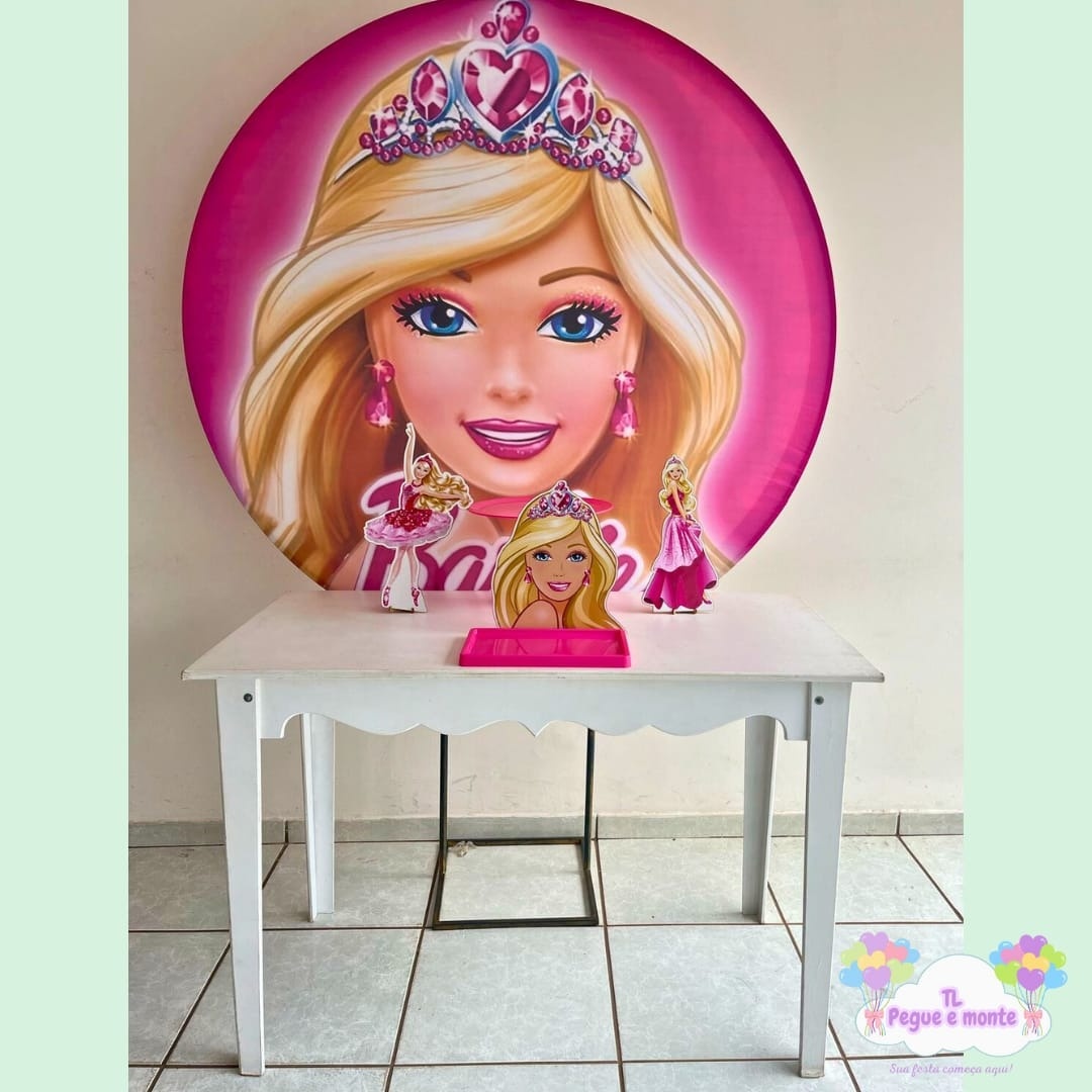 E-Kit Basico Barbie Loira  - Tl pegue e monte 