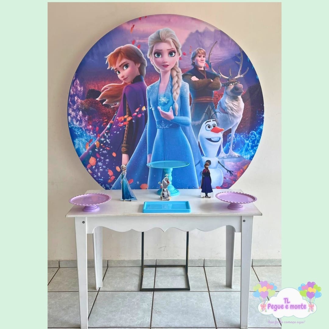 E-Kit Básico Frozen - Tl pegue e monte 