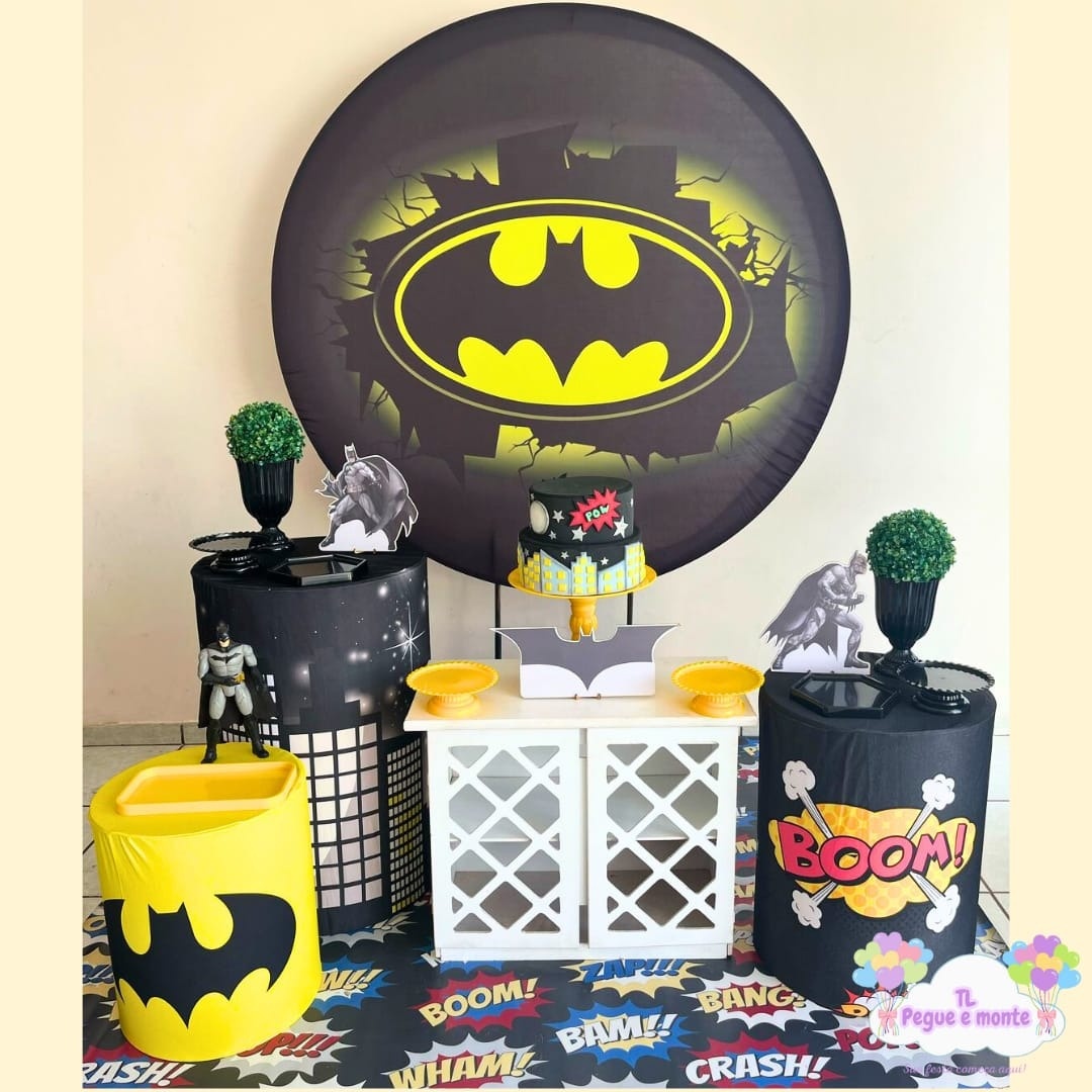 C-Kit Ouro Batman - Tl pegue e monte 