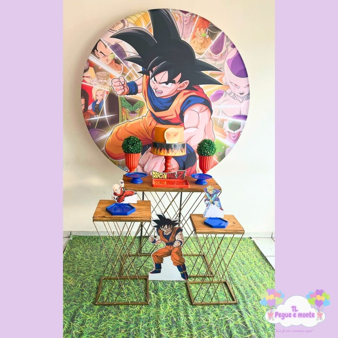 D-Kit Prata Mesa Dragon Ball Z - Tl pegue e monte 