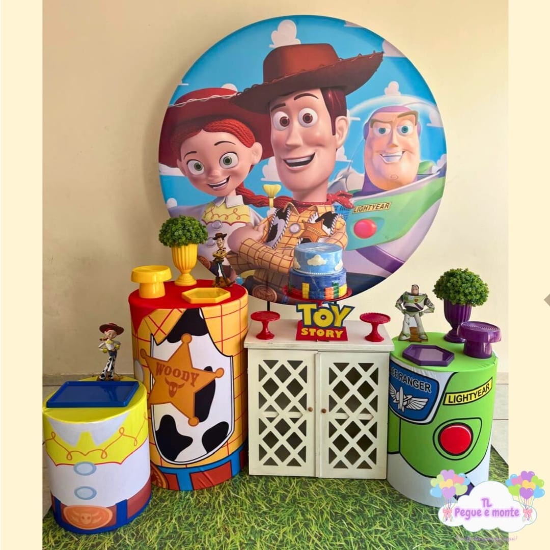 C-Kit Ouro Toy Story - Tl pegue e monte 