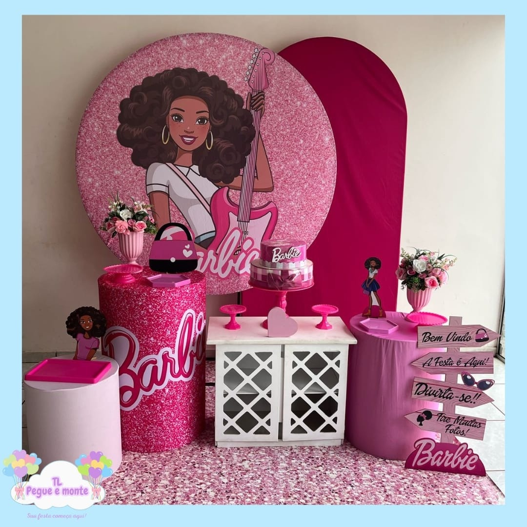 B-Kit Diamante Barbie Black  - Tl pegue e monte 