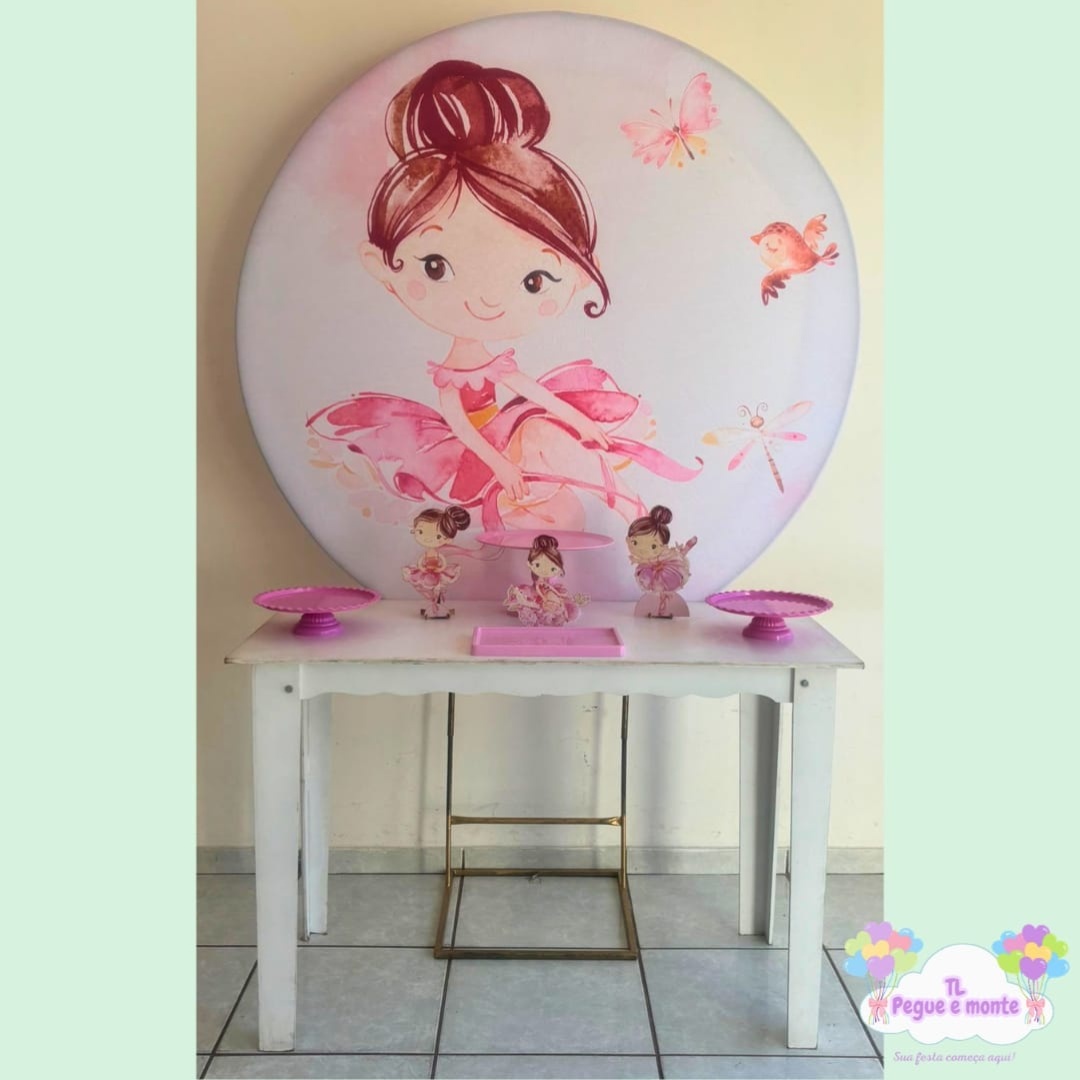E-Kit Básico Bailarina Sapatilha - Tl pegue e monte 