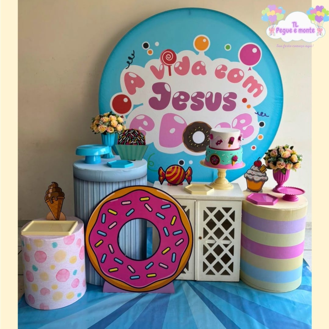 C-Kit Ouro Jesus Doce - Tl pegue e monte 