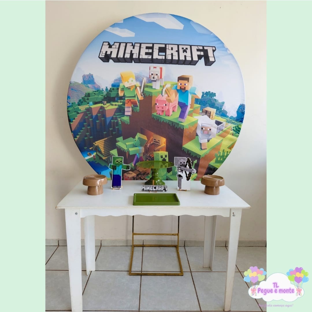E-Kit Basico Minecraft 1 - Tl pegue e monte 