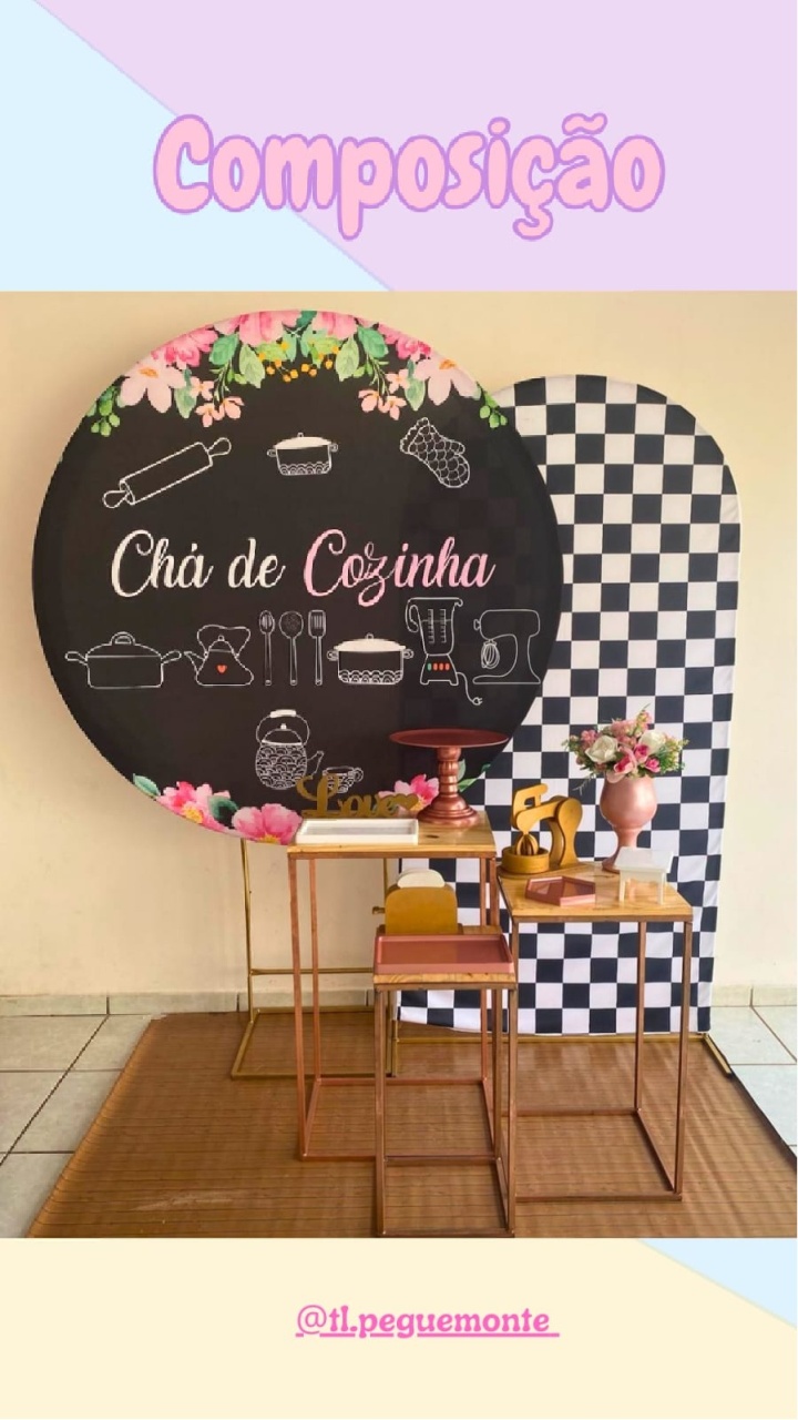 A- Composição Chá de Cozinha - Tl pegue e monte 