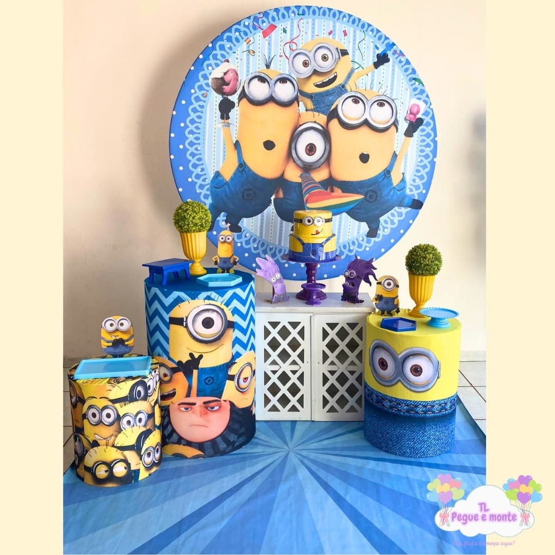 C-Kit Ouro Minions - Tl pegue e monte 