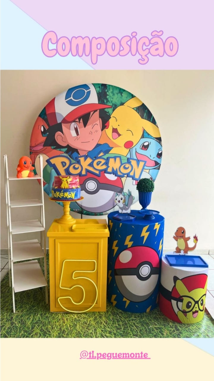 A- Composição Pokemon 3 - Tl pegue e monte 
