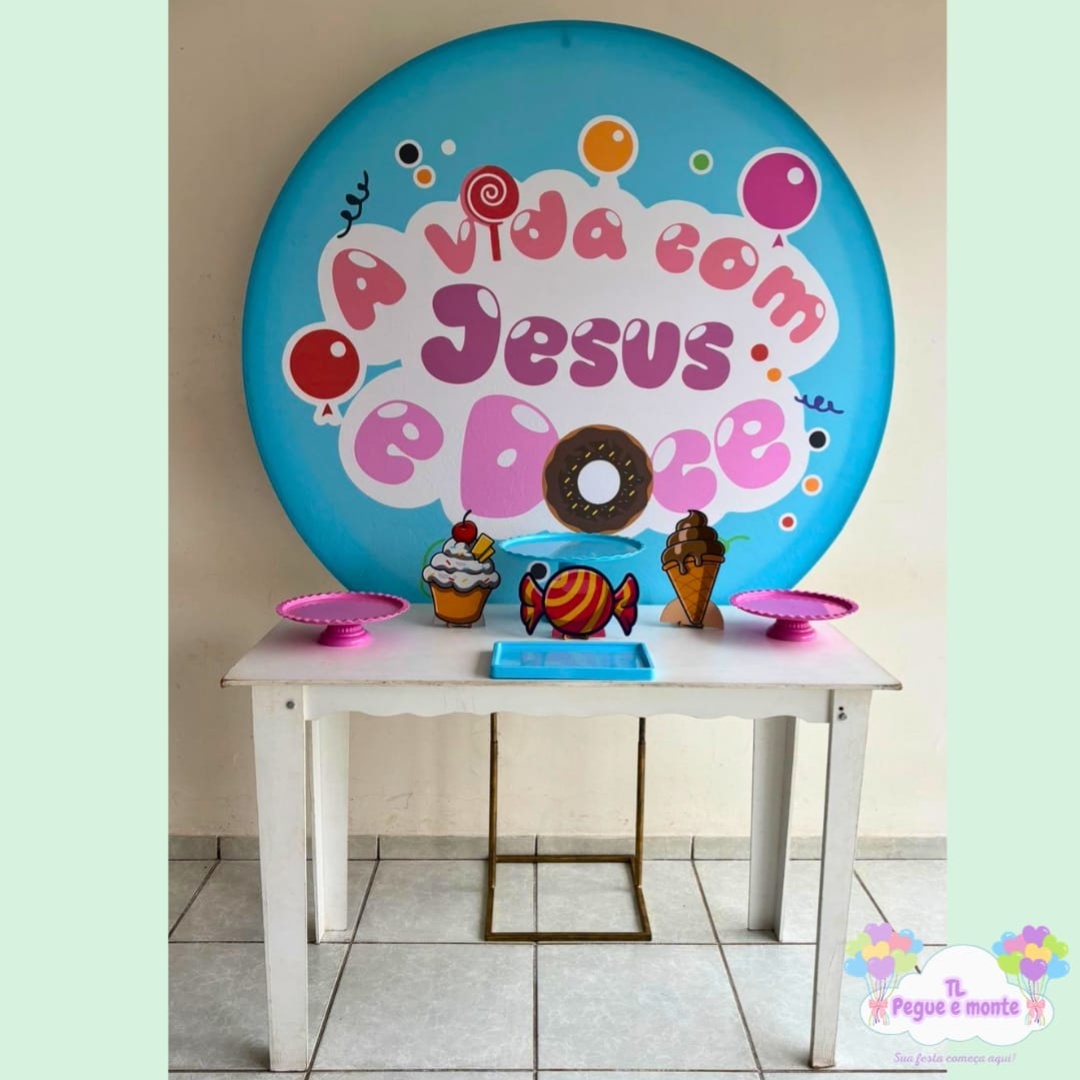 E-Kit Basico Jesus Doce - Tl pegue e monte 