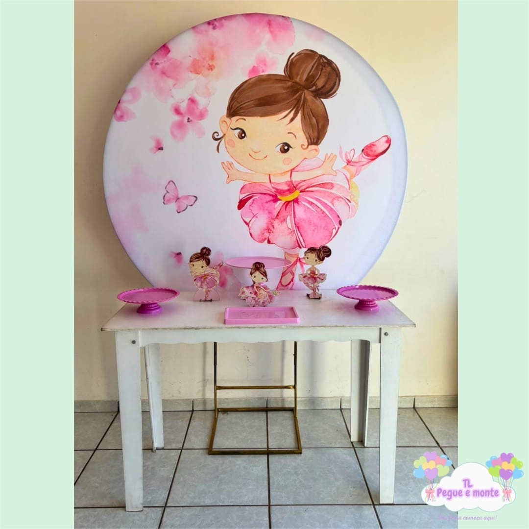 E-Kit Básico Bailarina Ponta Do Pé - Tl pegue e monte 