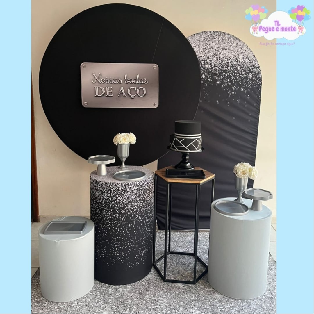 B-Kit Diamante Bodas de Aço - Tl pegue e monte 
