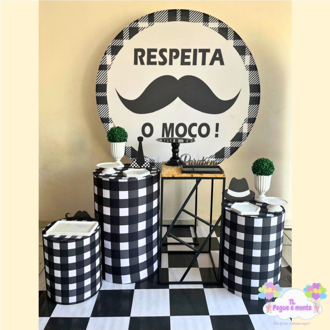C-Kit Ouro Respeita O Moço - Tl pegue e monte 