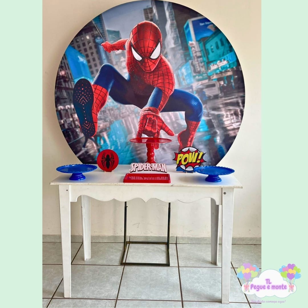 E-Kit Básico Homem Aranha Predios - Tl pegue e monte 