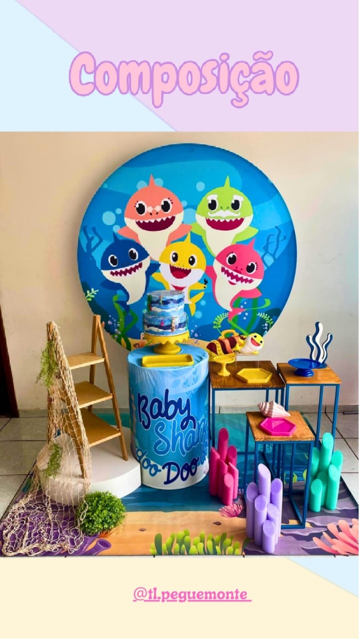 A- Composiçãobaby Shark - Tl pegue e monte 