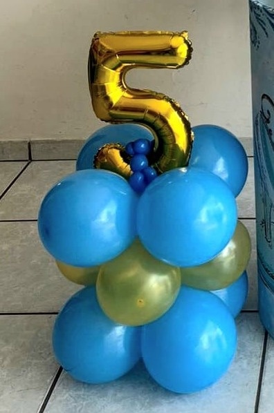 Arranjo de Balão de Chão - Tl pegue e monte 