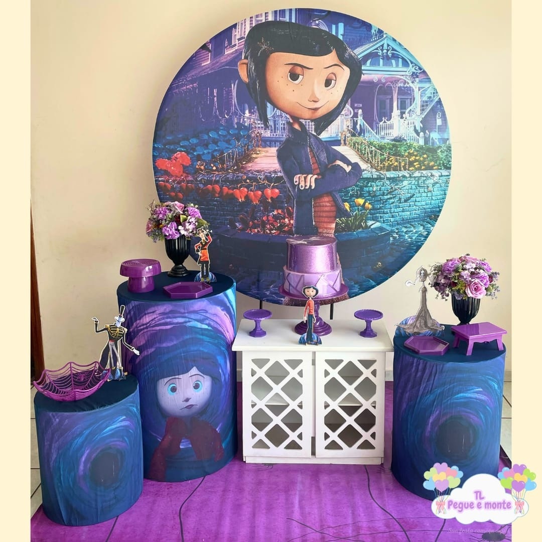 C-Kit Ouro Coraline  - Tl pegue e monte 