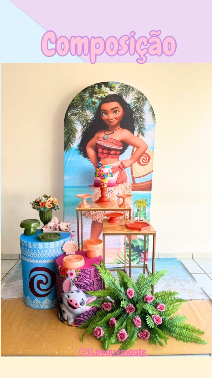 A- Composição Moana - Tl pegue e monte 