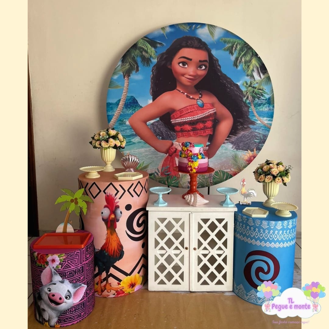 C-Kit Ouro Moana - Tl pegue e monte 
