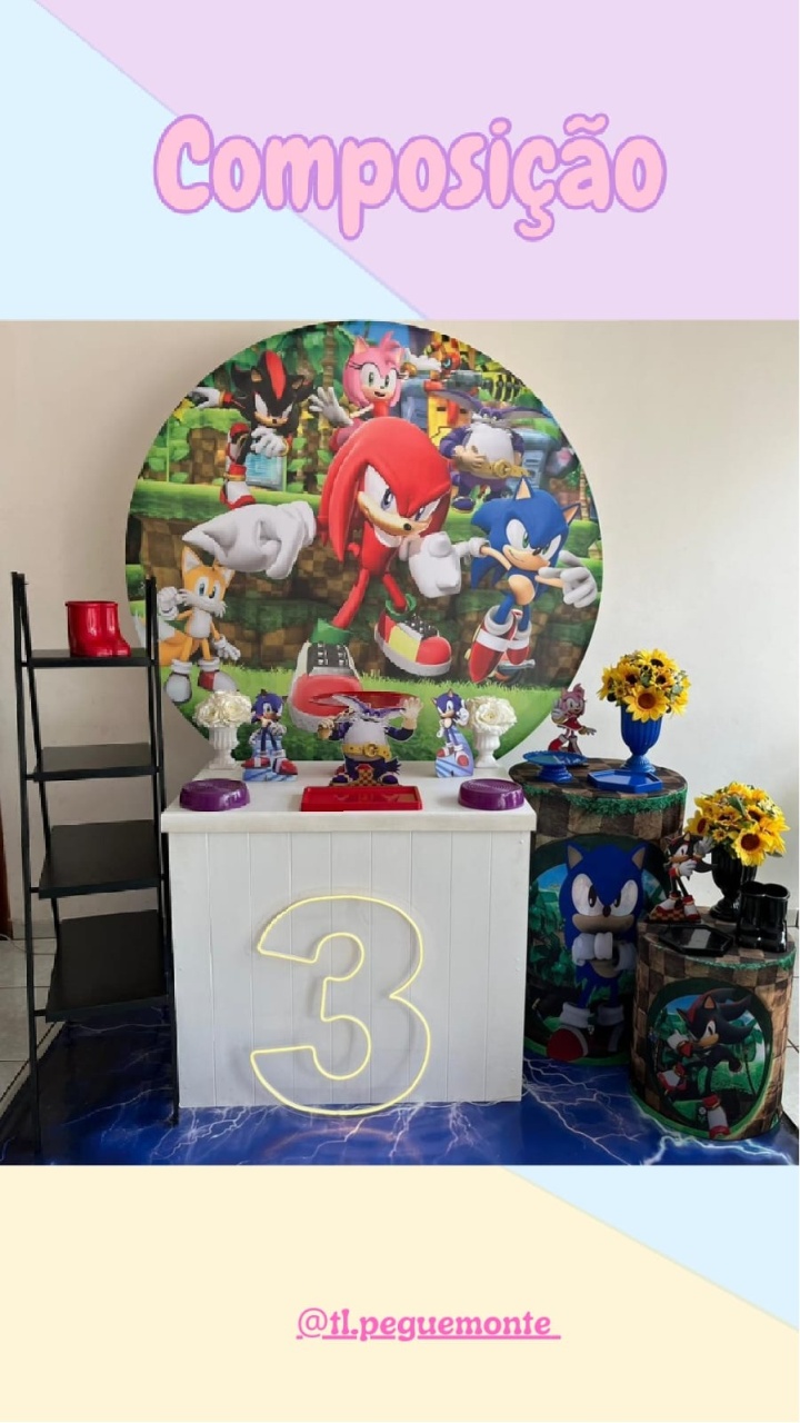 A-Composição  Turma Do Sonic  - Tl pegue e monte 