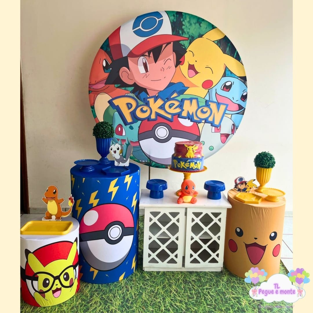 C-Kit Ouro Pokemon 3 - Tl pegue e monte 