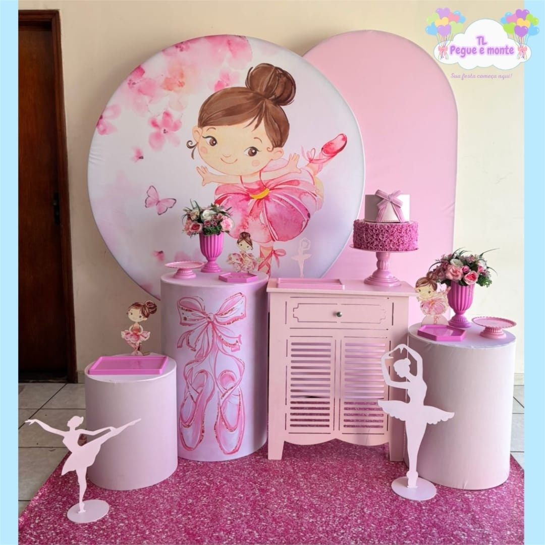 B-Kit Diamante Bailarina Ponta Do Pé - Tl pegue e monte 