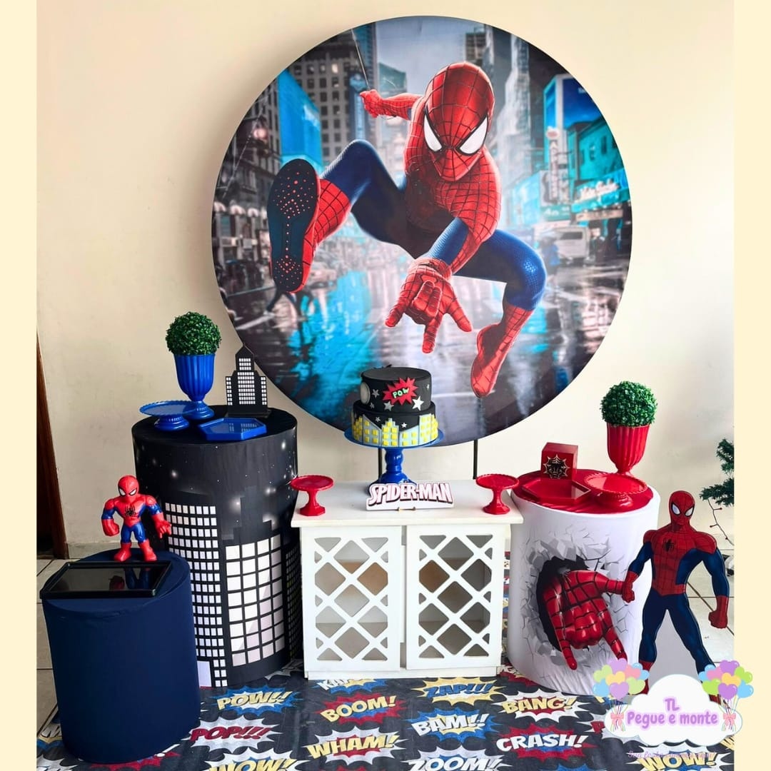 C-Kit Ouro Homem Aranha Predios - Tl pegue e monte 