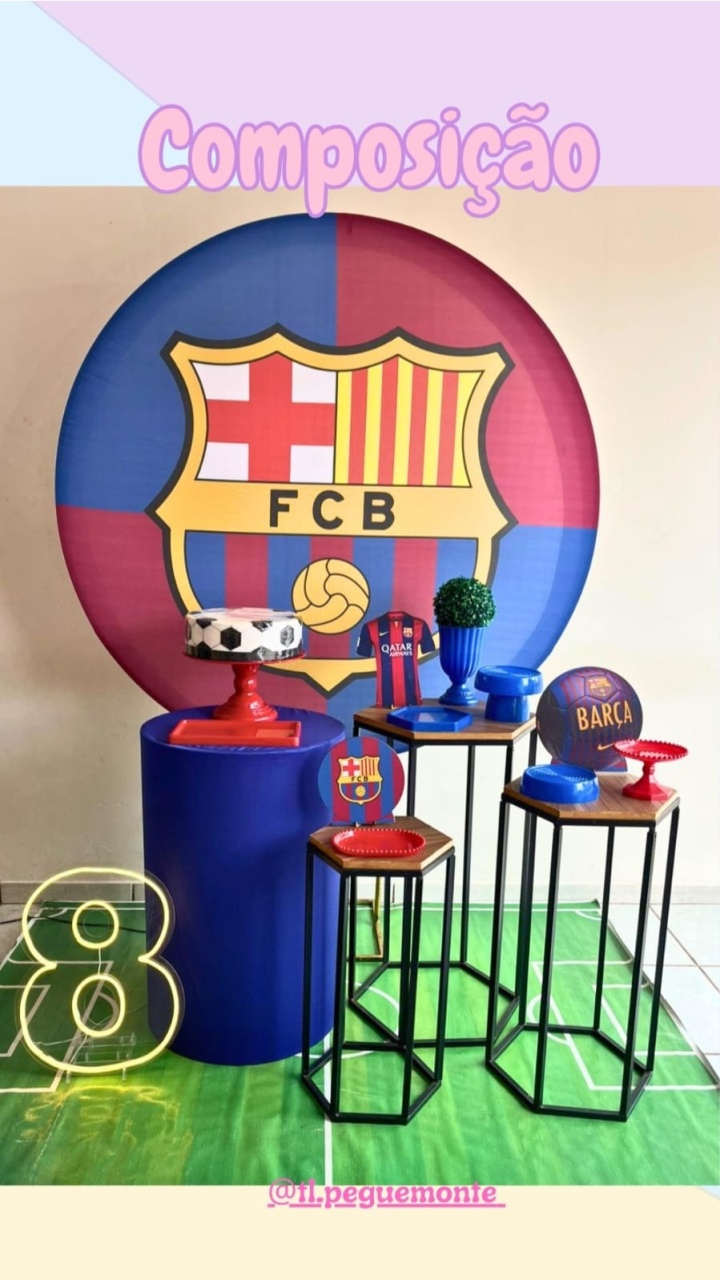 A- Composição Barcelona - Tl pegue e monte 
